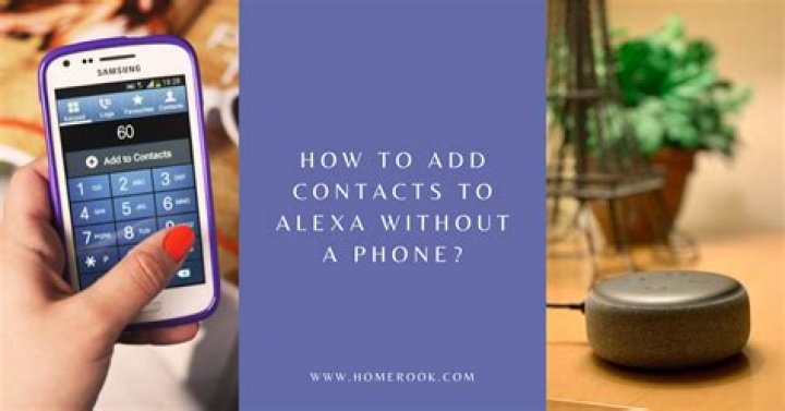 The Ultimate Guide To Adding Contacts To Your Alexa Device