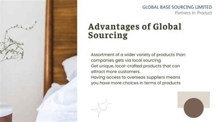 The Unmatched Advantages Of Global Sourcing: A Comprehensive Guide