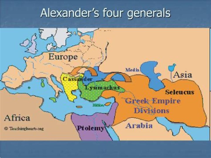The Legendary Four Generals Of Alexander The Great