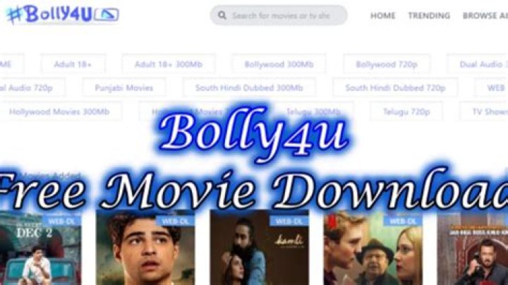 Watch The Latest Bollywood Movies On Bolly4u.org - Experience Endless Entertainment Online