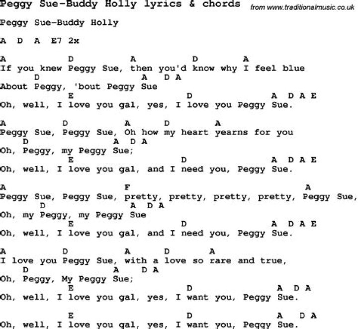 The Unforgettable Lyrics Of Buddy Holly's 