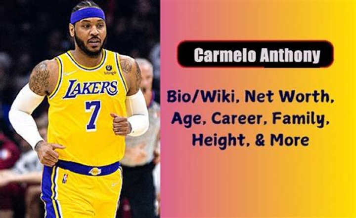 Carmelo Anthony Age: Everything You Need To Know