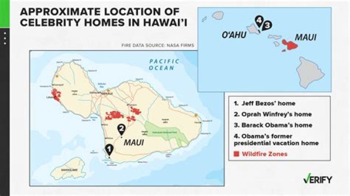 Famous Faces: A-List Celebrities With Homes On Maui