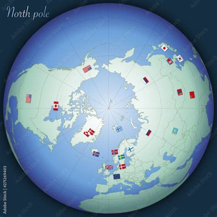 Countries Neighboring The North Pole