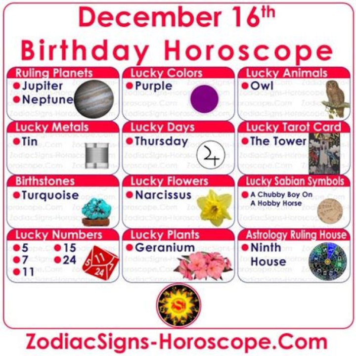 Complete Guide To The December 16 Zodiac Sign