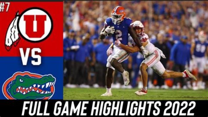 Complete Previews And Predictions: Florida Vs. Utah 2023