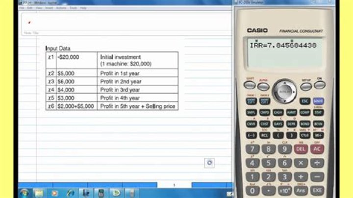 Step-by-Step Guide To Calculating IRR Using A Financial Calculator
