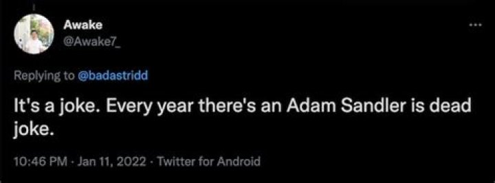 Is Adam Sandler Truly Dead Or Still Alive? Find Out Here