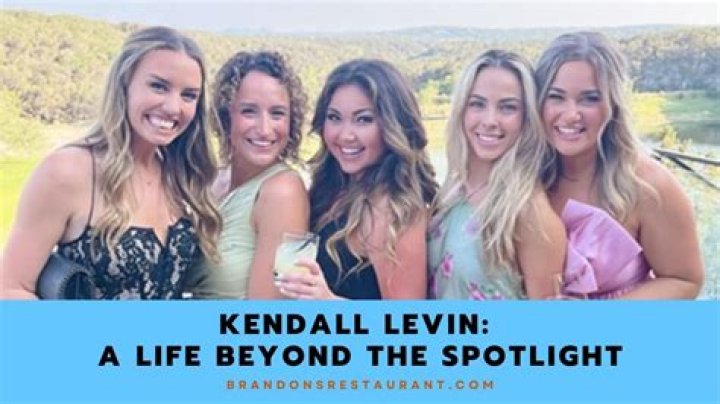 Uncovering The Marital Status Of Kendall Levin