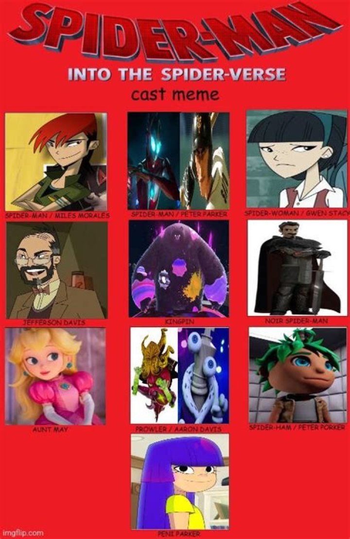 The Ultimate Guide To The Amazing Cast Of Spider-Man: Into The Spider-Verse