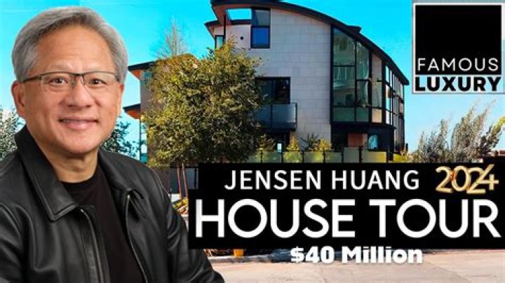 Jensen Huang's Luxurious Silicon Valley Residence: A Symbol Of Innovation And Success