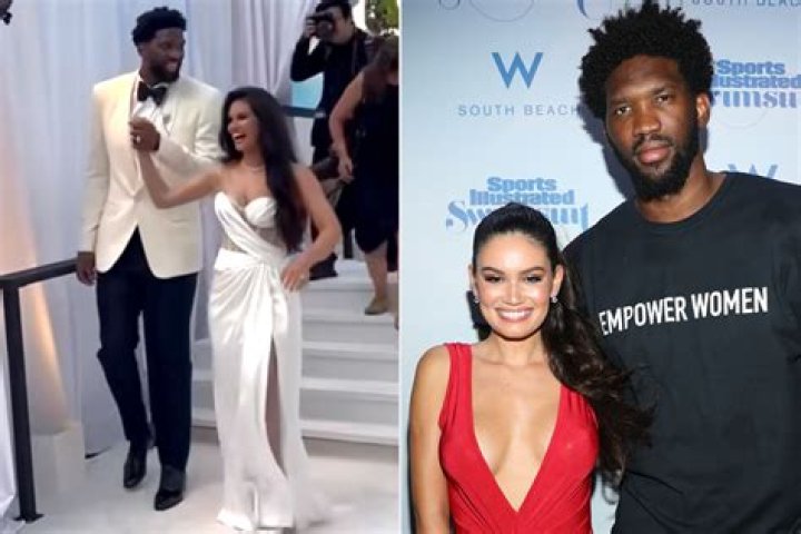NBA Power Couple: Embracing Love And Success - Joel Embiid And Anne De Paula