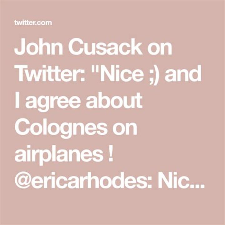 The Unfiltered Voice Of John Cusack On Twitter