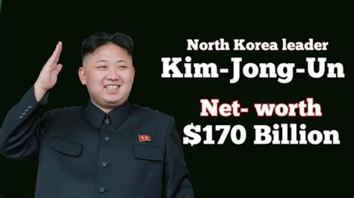 The Surprising Wealth Of Kim Jong-un: Exploring His Net Worth In 2024