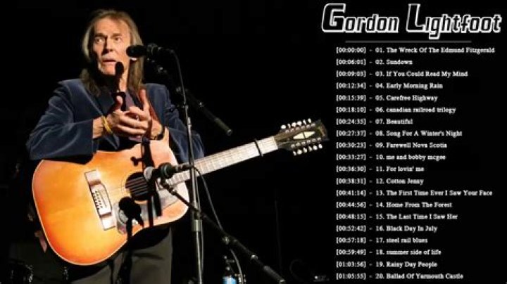 Gordon Lightfoot's Chart-Topping Songs: The Ultimate Playlist