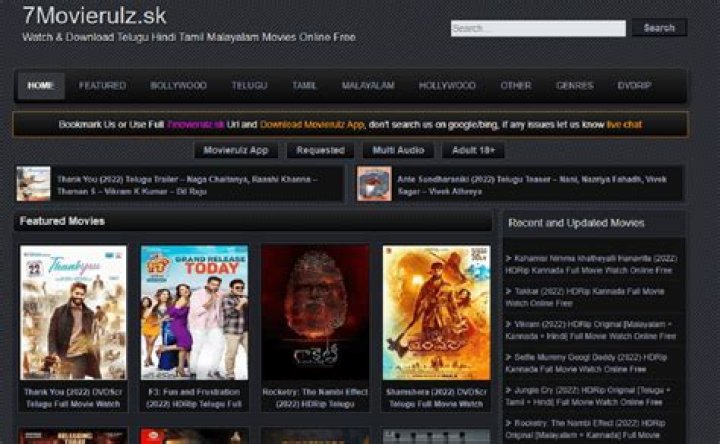 Download The Latest Movies With Movierulz Today 2024