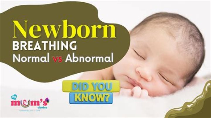 Understand The Normal Respiration Rate Of Newborns Guide