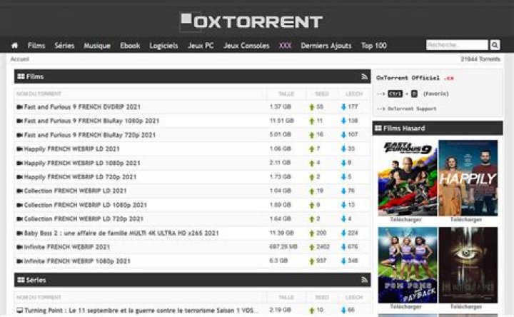 Watch Your Favorite Movies And TV Shows On Oxtorrent.com