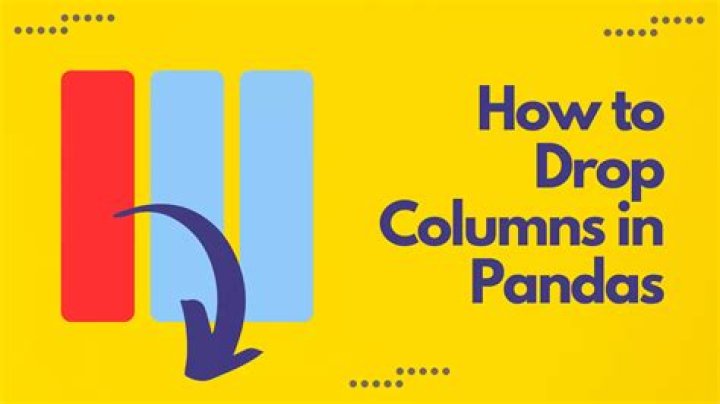 The Ultimate Guide To Dropping Columns In Pandas: A Comprehensive Tutorial