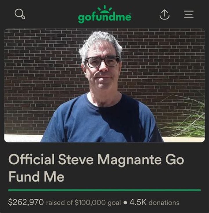 Support Steve Magnante's Journey To Recovery With GoFundMe