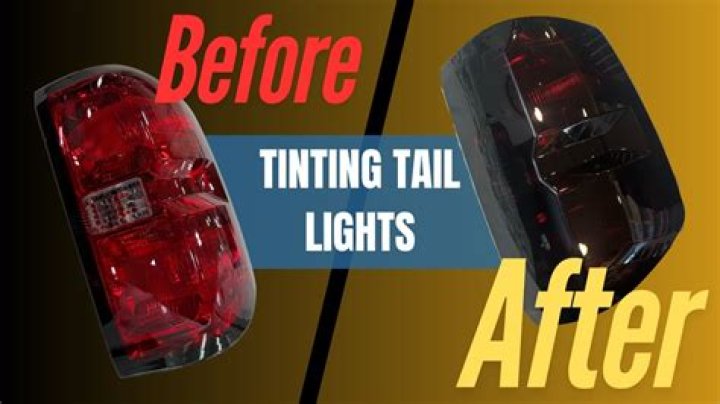 The Ultimate Guide To Tail Light Tinting: Enhance Safety And Style