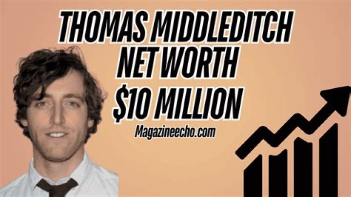 Discover Thomas Middleditch's Remarkable Net Worth