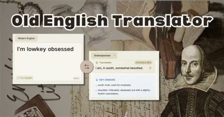 Easy Old English To Modern English Translation Tool