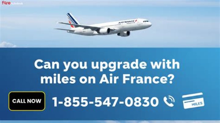 Guide: Upgrade Your Air France Experience