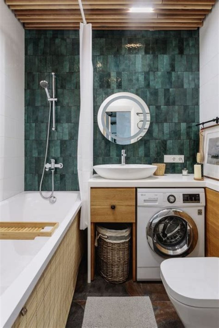 The Ultimate Guide To Washing Machines In The Bathroom: Placement Tips And More