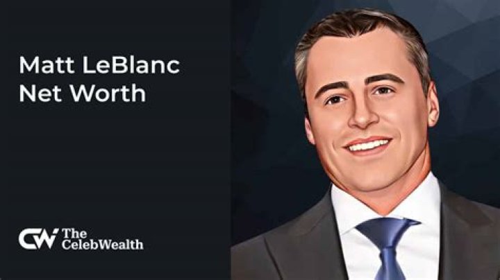 Matt LeBlanc's Impressive Net Worth: Discover The Fortune Behind The Beloved Actor