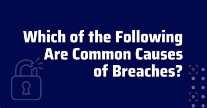 Understanding Common Causes Behind Data Breaches